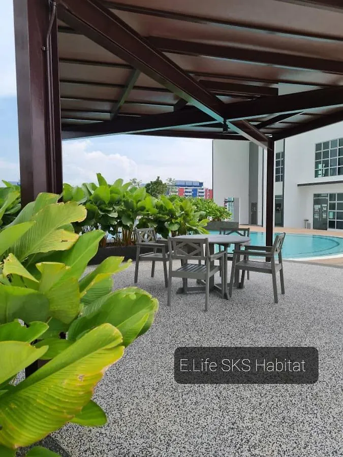 E Life Sks Habitat With Wifi Netflix Apartment Johor Bahru Malaysia