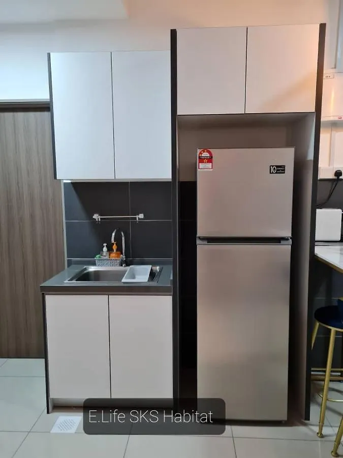 E Life Sks Habitat With Wifi Netflix Apartment Johor Bahru