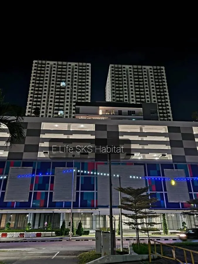 E Life Sks Habitat With Wifi Netflix Apartment Johor Bahru