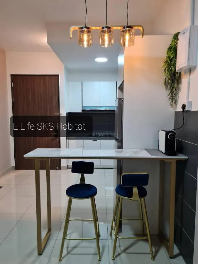 E Life Sks Habitat With Wifi Netflix Apartment Johor Bahru Malaysia