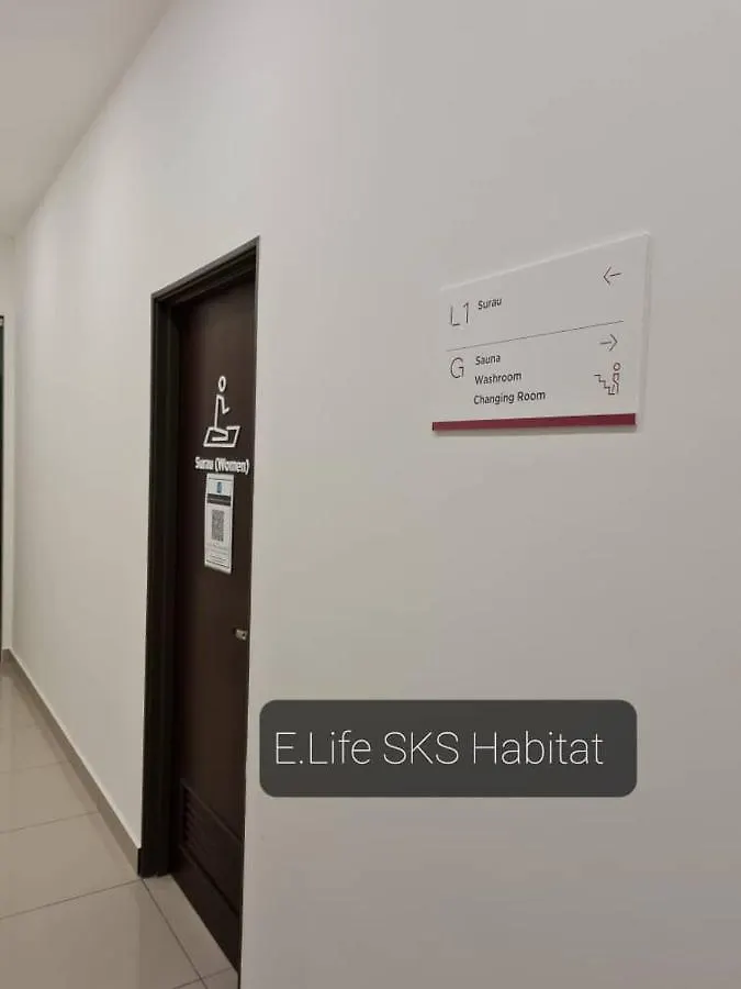 E Life Sks Habitat With Wifi Netflix Apartment Johor Bahru