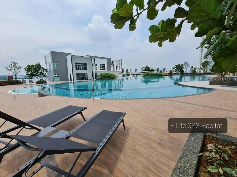 E Life Sks Habitat With Wifi Netflix Apartment Johor Bahru Malaysia
